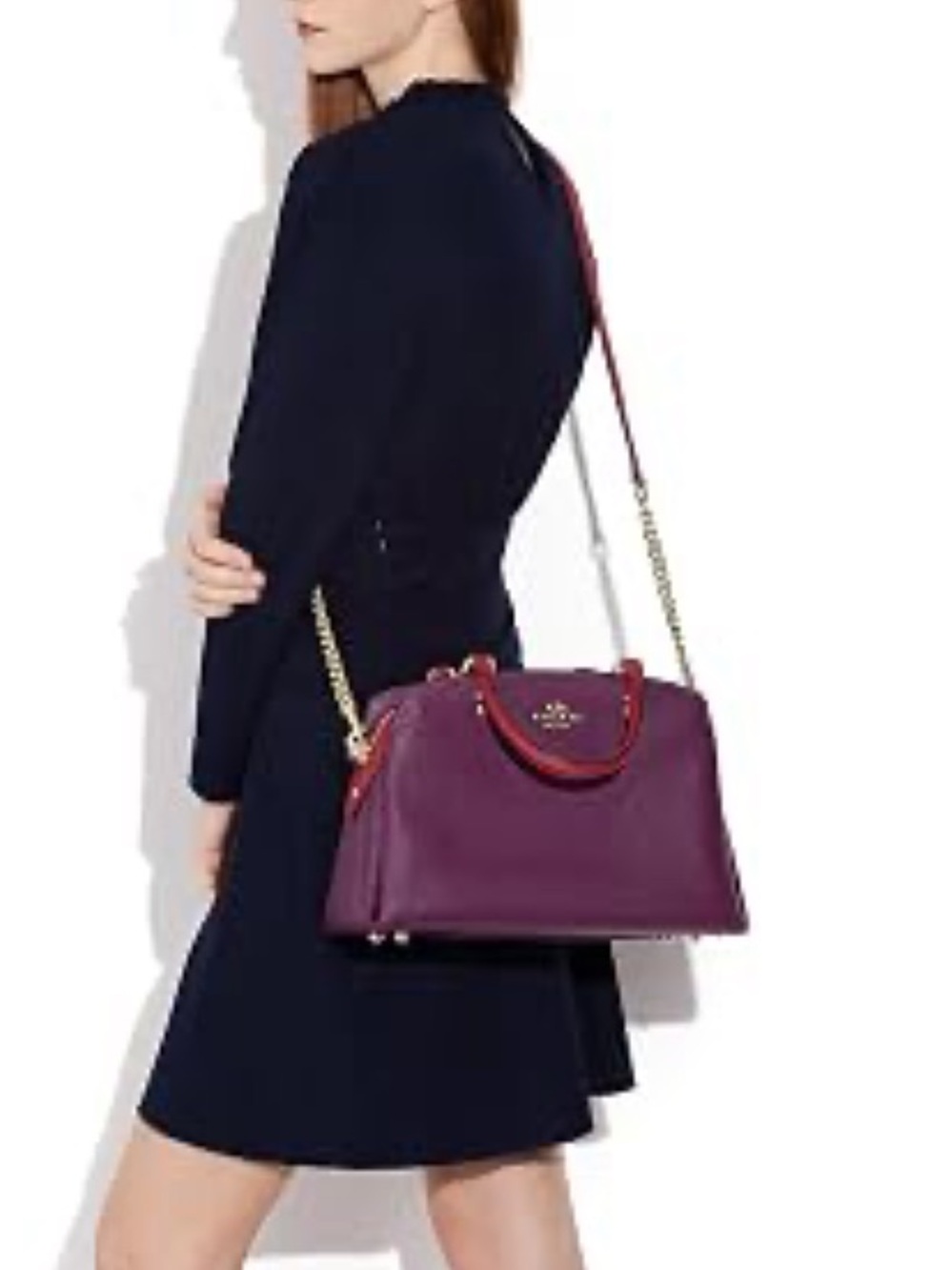 Coach Lillie Carryall Satchel in Colorblock